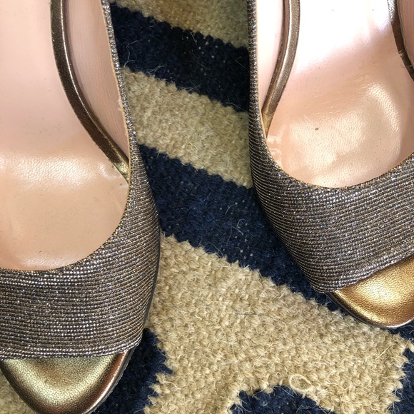 KATE SPADE METALLIC WEDGES - Picture 7 of 7